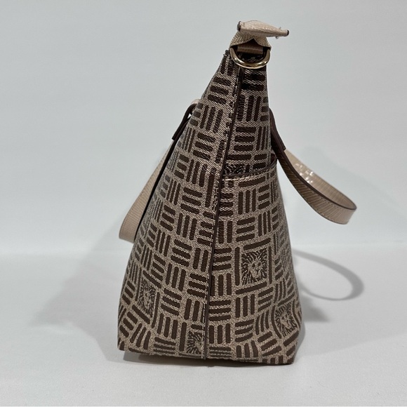 Anne Klein Lion Logo Crossbody Tote Bag - Picture 4 of 16